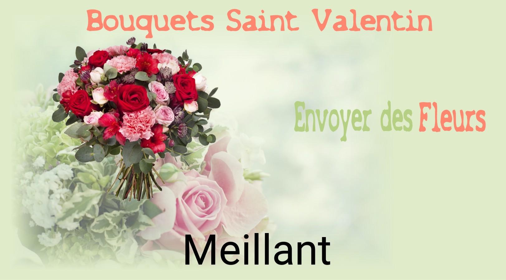 Roses de Saint-Valentin livrées à Meillant